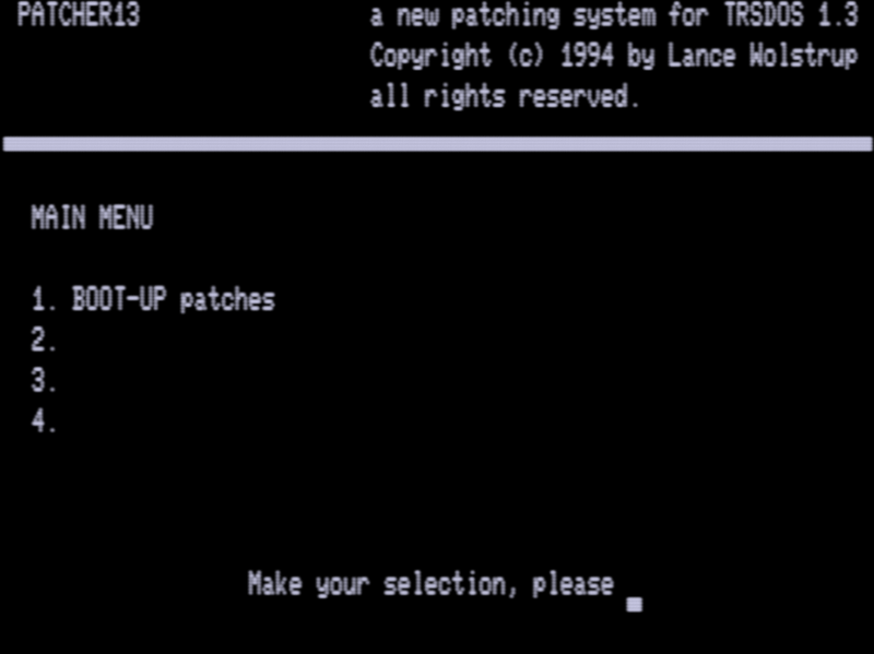 Screen shot